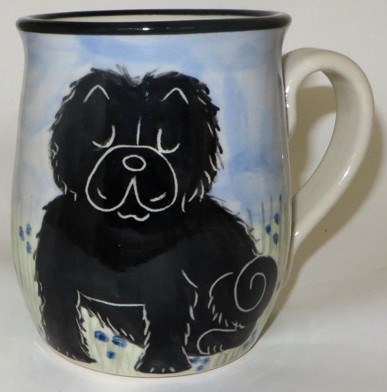 Chow Black -Deluxe Mug - Click Image to Close